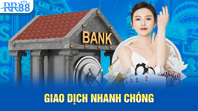 Giao dịch tại nền tảng diễn ra vô cùng nhanh chóng, chỉ mất không quá 5 phút